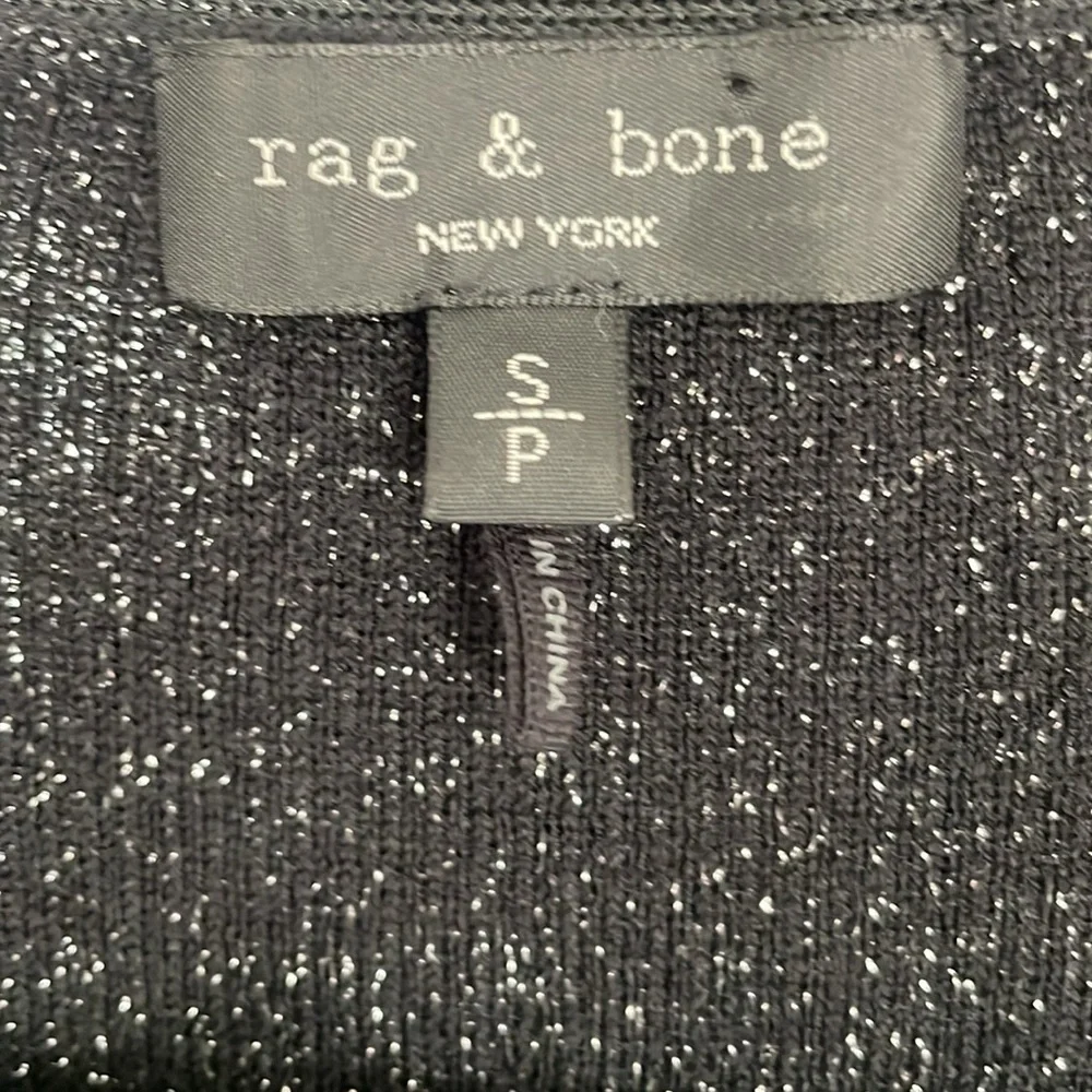 Rag & Bone Metallic Wool Blend Duster Cardigan - Picture 5 of 10